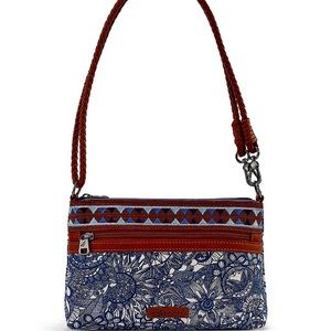 NWOT Sakroots Artist Cir. Campus Crossbody Clutch